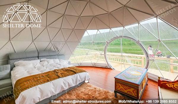 Eco Living Dome - 6m Glamping Dome - Ecodome for Eco-resort - Resort Dome - Shelter Dome (8)